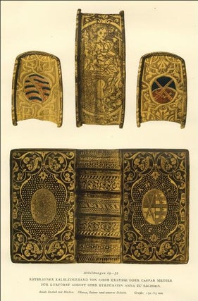 Book ID: 43314 Bucheinbande aus dem XIV. - XIX. Jahrhundert in der Landesbibliothek zu...