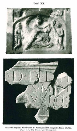 Book ID: 46137 Das Mithra-Heiligtum von Königshofen bei Strassburg. Robert Forrer