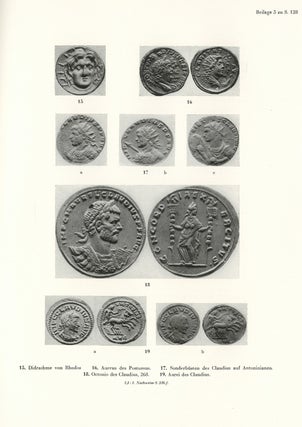 Die Münzbildnisse von Maximinus bis Carinus.