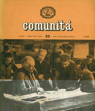 Comunità. Rivista Mensile del Movimento Comunità. Year I, No. 5 (September 1946) through Year XX, No. 139/140 (November/December 1966).