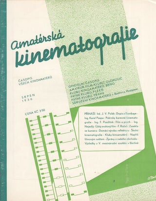Amatéřská kinematografie: časopis všech kinoamatérů [Amateur cinematography: a journal for all cinema amateurs]. Vol. I, nos. 1–12 (complete run).