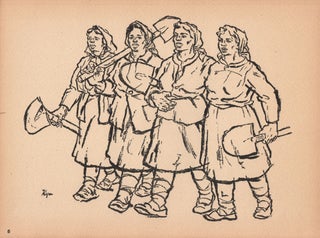 Partizani. 20 crteža Đ. Andrejevića-Kuna [Partisans. 20 drawings by Đ. Andrejević-Kuna].