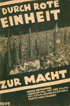Collection of 1930's German Communist Propaganda Pamphlets.