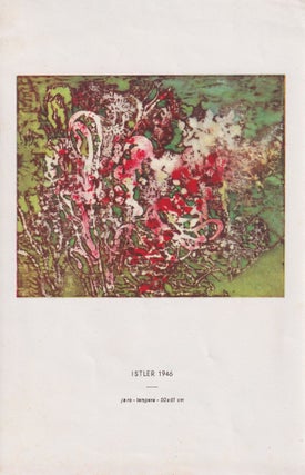 Book ID: 52109 Souborná výstava Josefa Istlera. Topičův salon, Praha - Prosinec 1946...