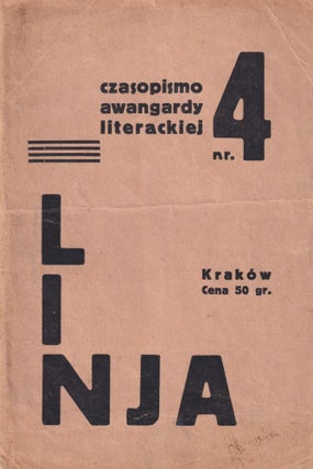 Book ID: 52133 Linja: czasopismo awangardy literackiej [Line: a journal of the literary...