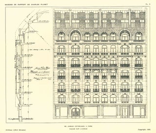 Maisons de Rapport de Charles Plumet. Présentés par Jean Badovici, Architecte.
