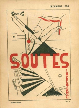 Book ID: 52591 Soutes: Revue de Culture Révolutionnaire Internationale. No. 1 (December...