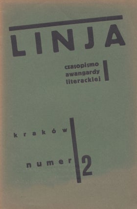 Book ID: 52646 Linja: czasopismo awangardy literackiej [Line: a journal of the literary...