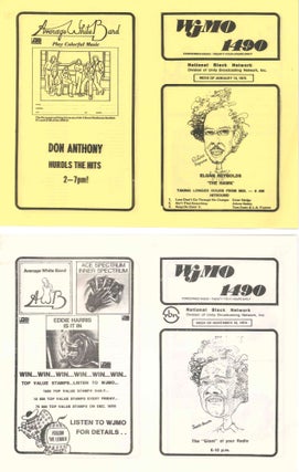 Book ID: 52955 Small Archive of Ephemera Related to African-American DJ's from Cleveland...