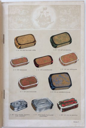 Book ID: P003802 Czech trade catalog for import foods and condiments. Ing. J....