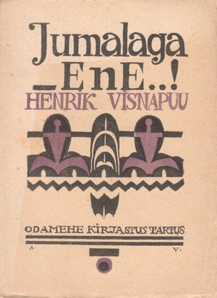 Book ID: P003960 Jumalaga Ene! [Farewell, Ene!]. Henrik Visnapuu
