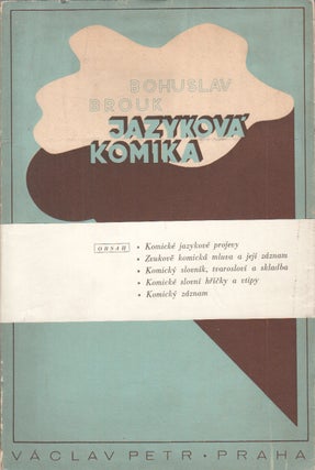Book ID: P5041 Jazyková komika: estetická studie [Linguistic humor: an aesthetic study]....