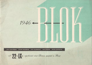 Book ID: P6438 Blok 1946. 24. výstava v Domě umění v Brně [Block 1946. 24th...