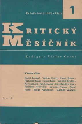 Book ID: P6746 Kritický měsíčník, vol. VI, nos. 1-10 (complete yearly run, in six...